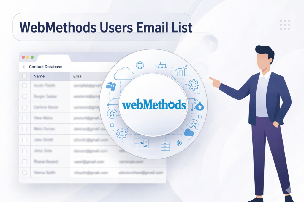 WebMethods Users Email List