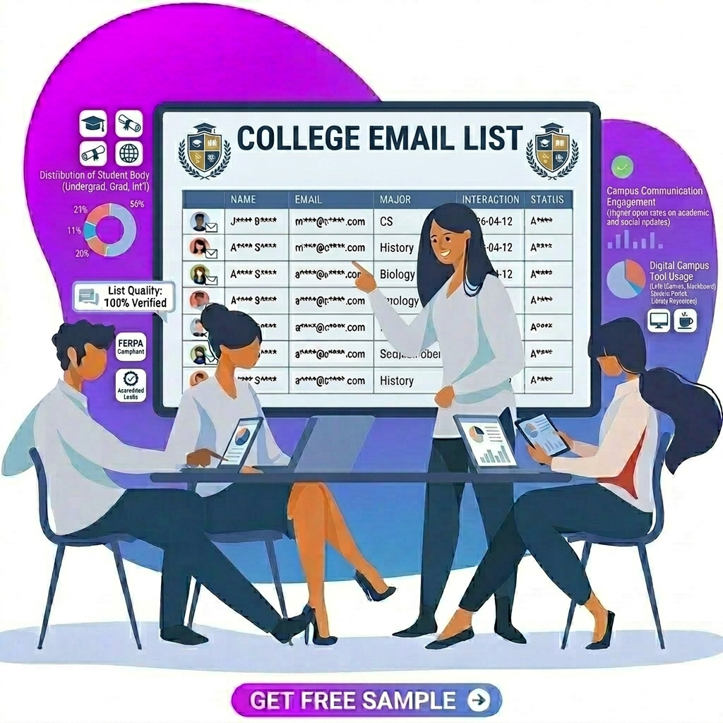 College Email List