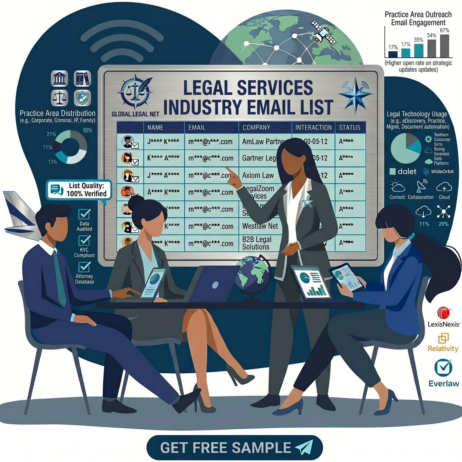 Legal Services Industry Email List