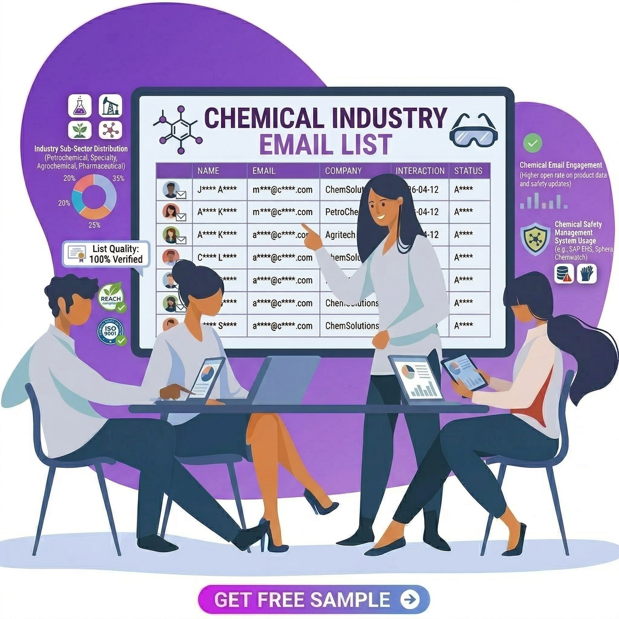 Chemical Industry Email List