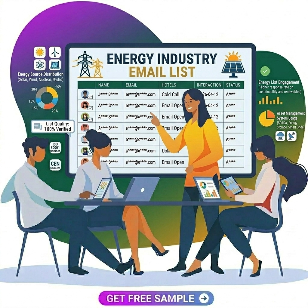 Energy Industry Email List