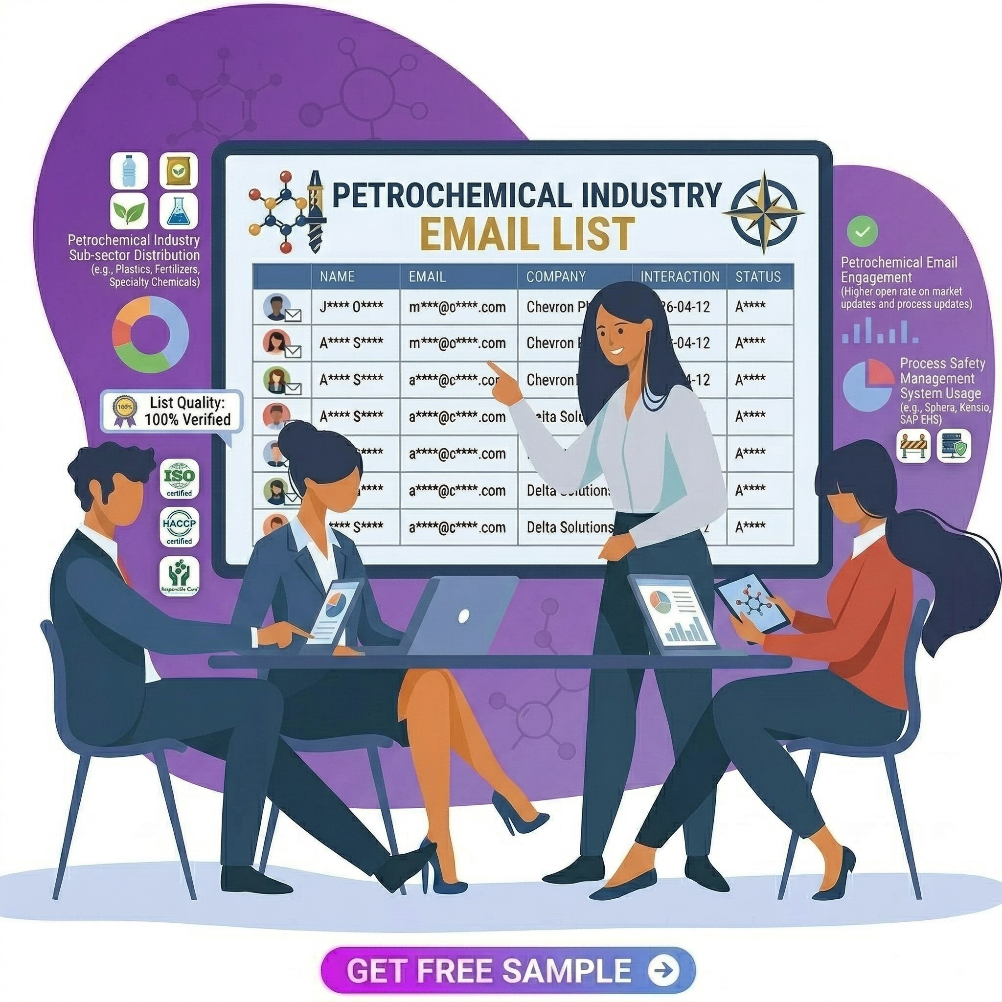 Petrochemical Industry Email List