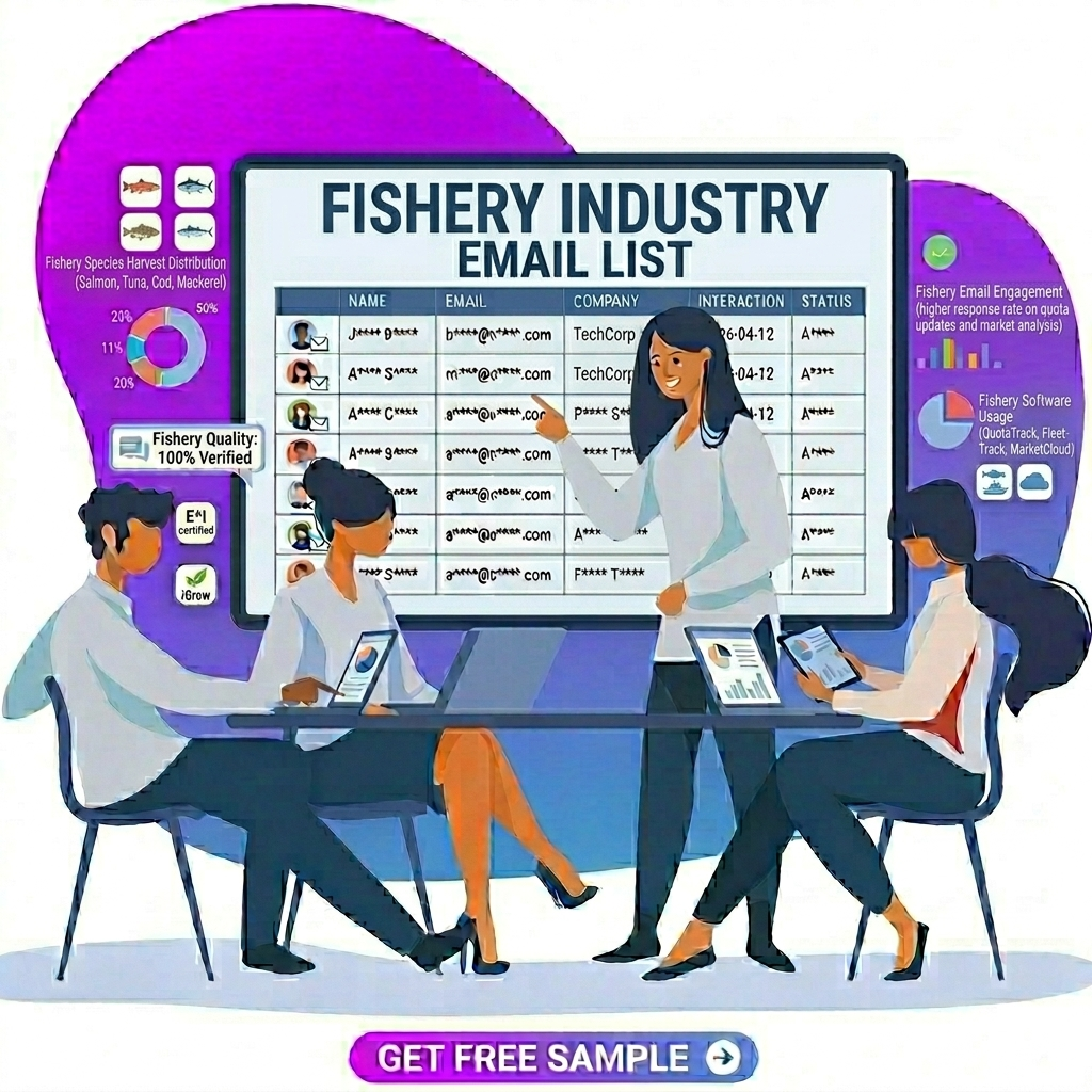 Fishery Industry Email List