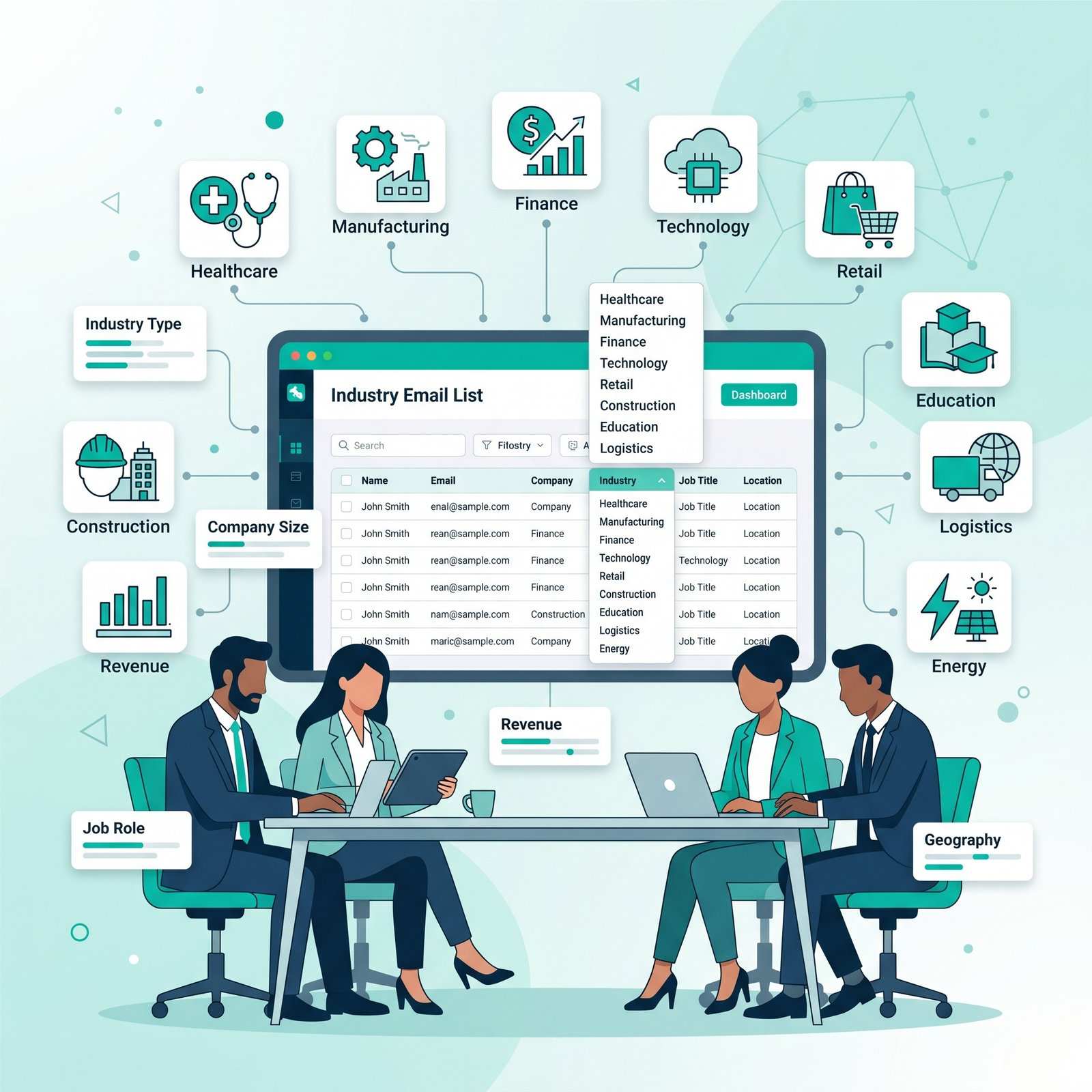 Industry Email List