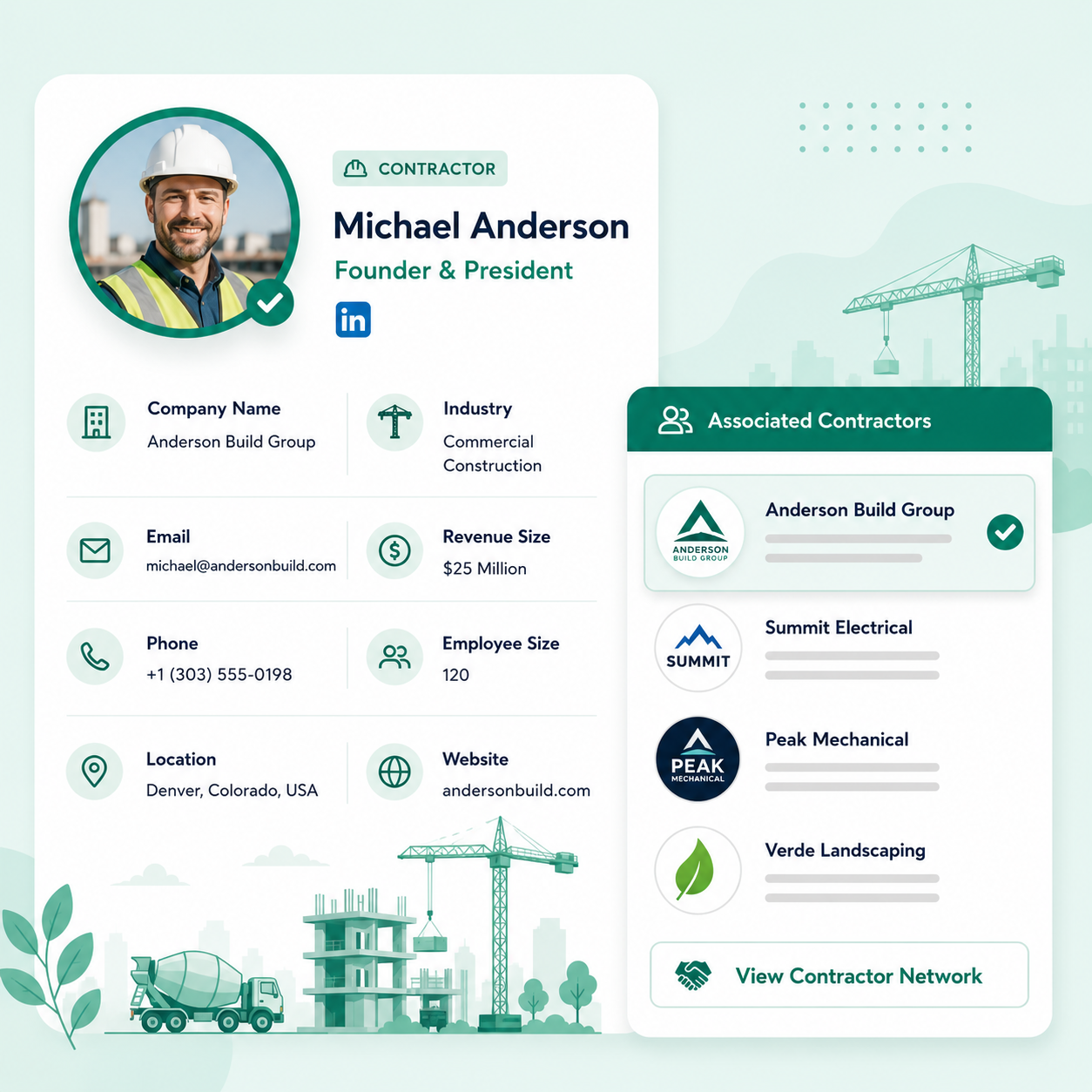 Contractor Email List