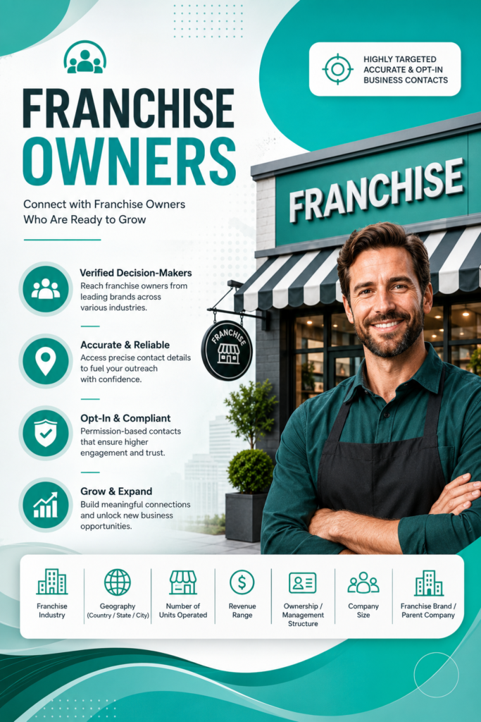 Franchise Owners Email List