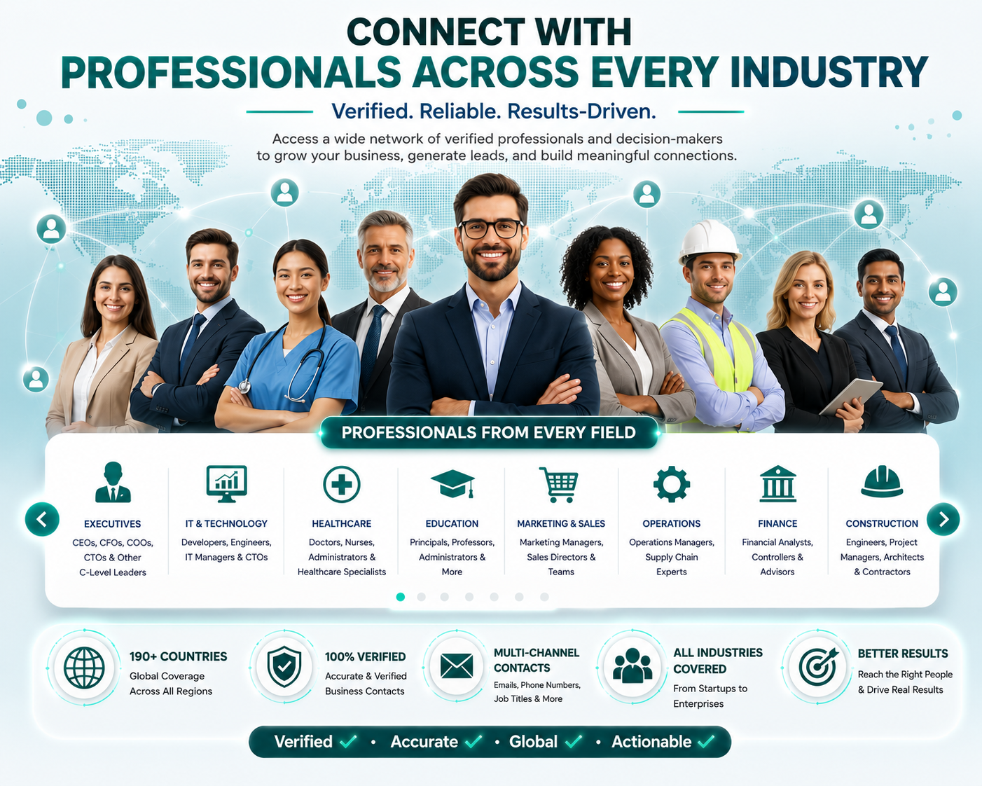 Professionals Email List
