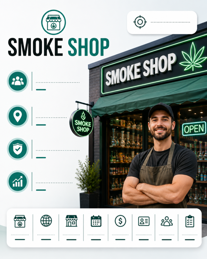 Smoke Shops Email List