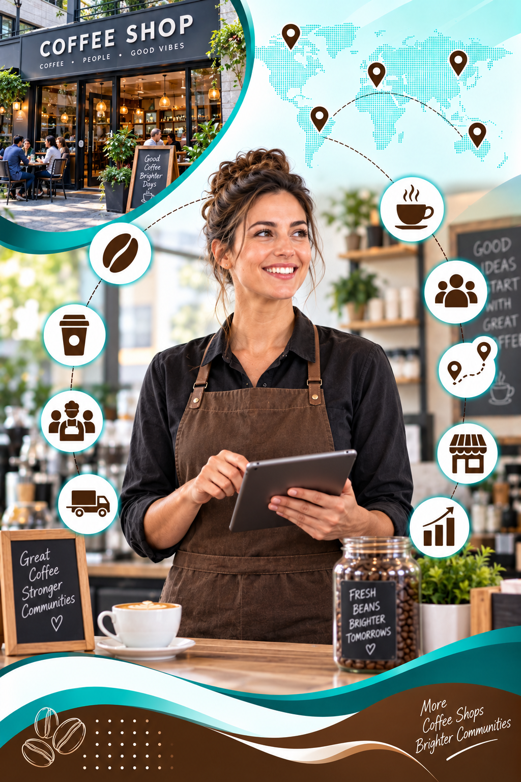Coffee Shops Email List