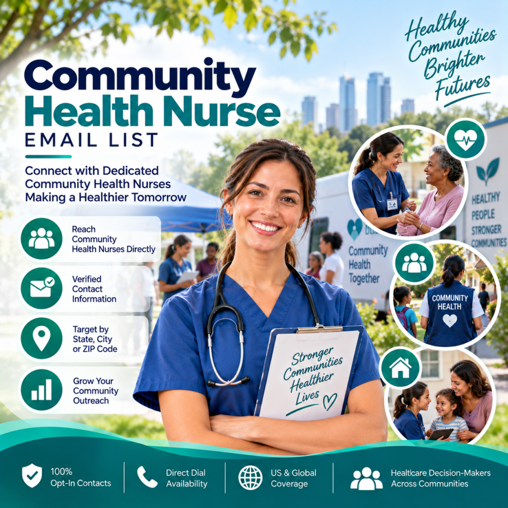 Community Health Nurses Email List