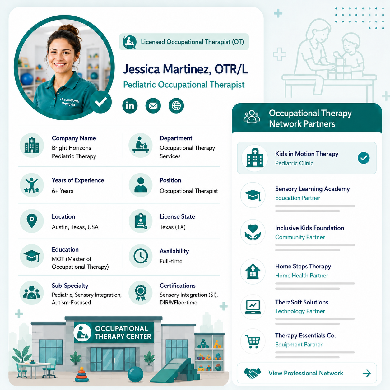 Occupational Therapist Email List