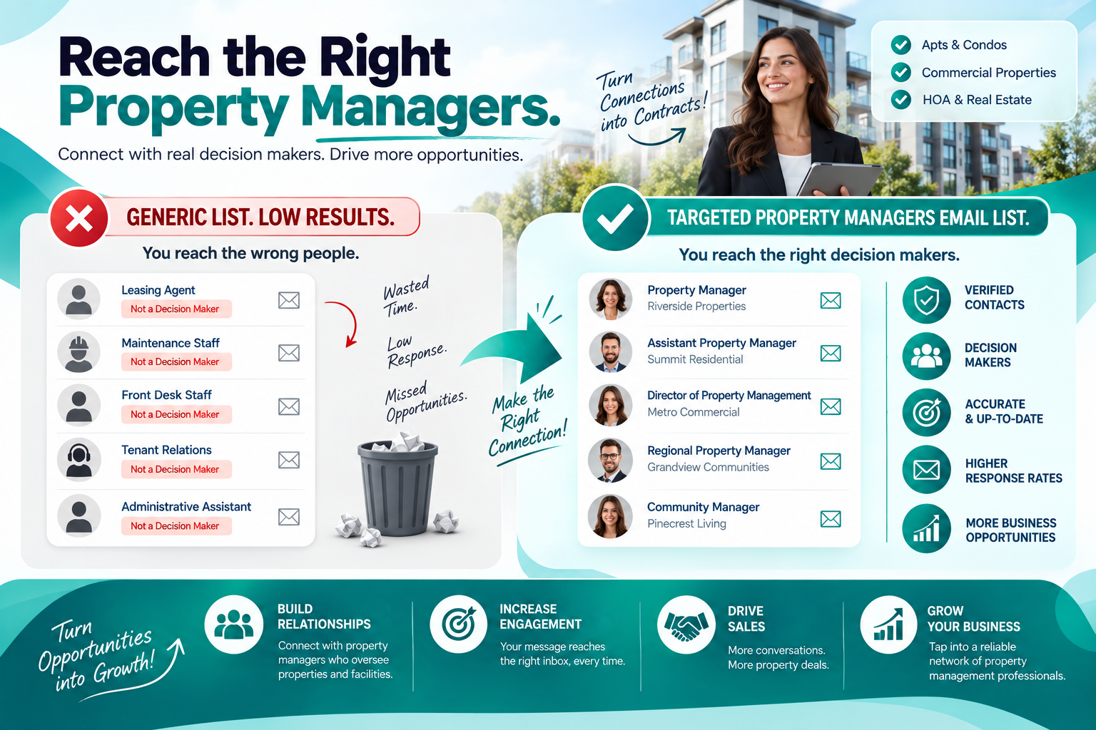 Property Managers Email List