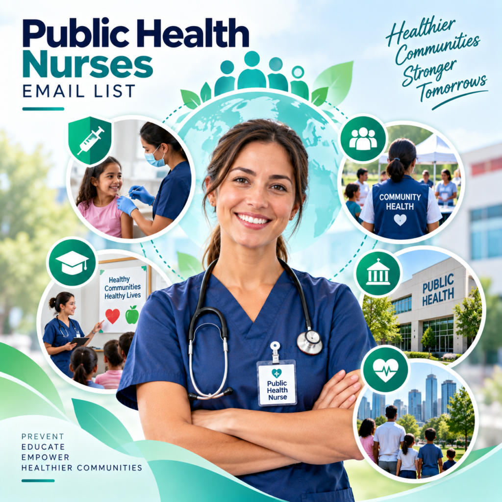 Public Health Nurses Email List
