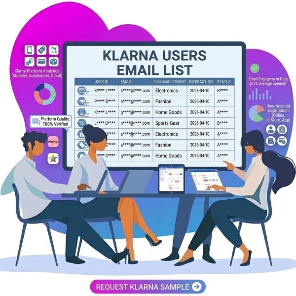 Klarna Users Email List