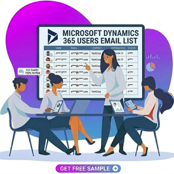 Microsoft Dynamics 365 Users Email List