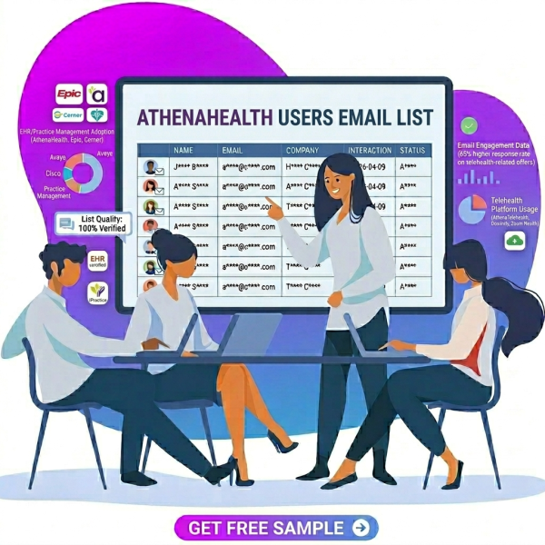 AthenaHealth Users Email List