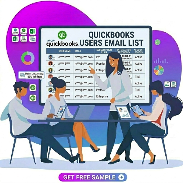 QuickBooks Users Email List
