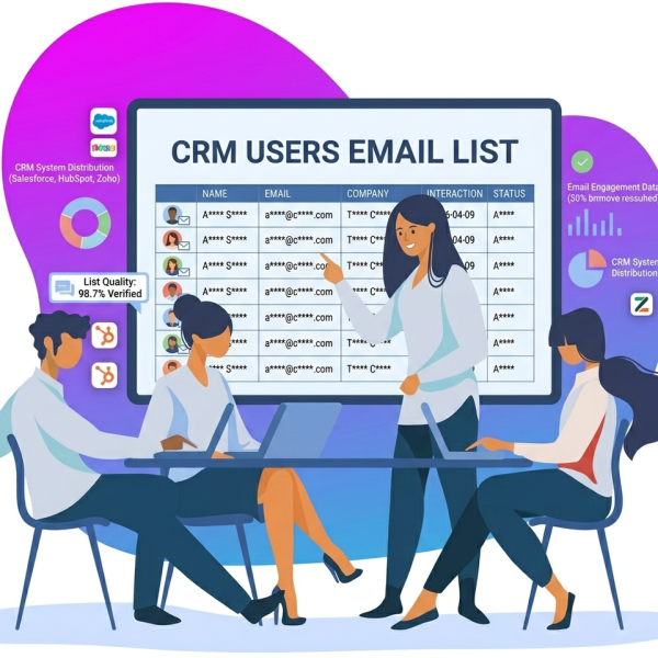 CRM Users Email List