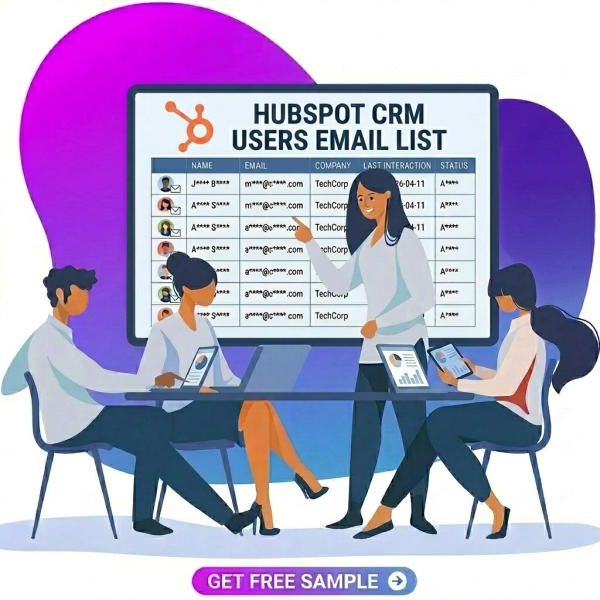 HubSpot CRM Users Email List