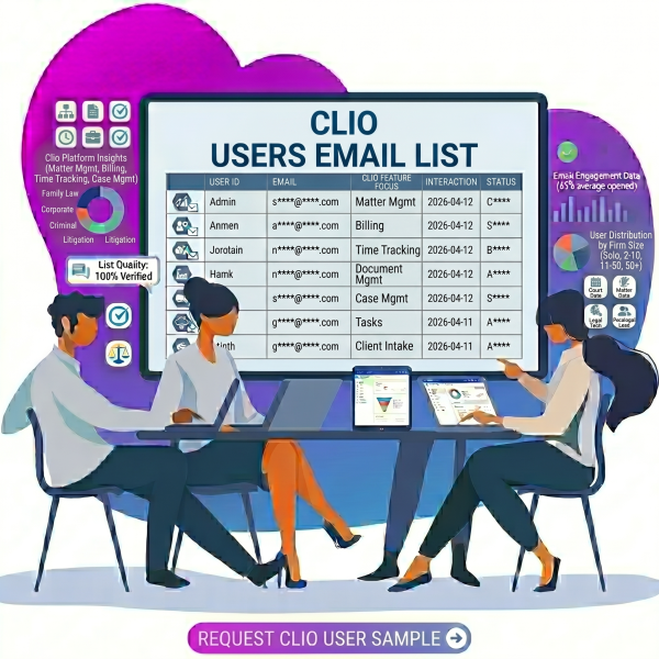 Clio Users Email List