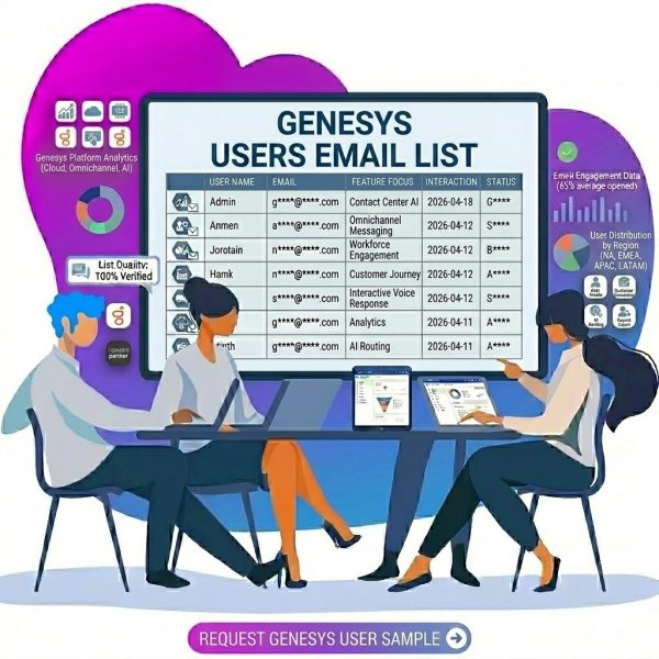 Genesys Users Email List