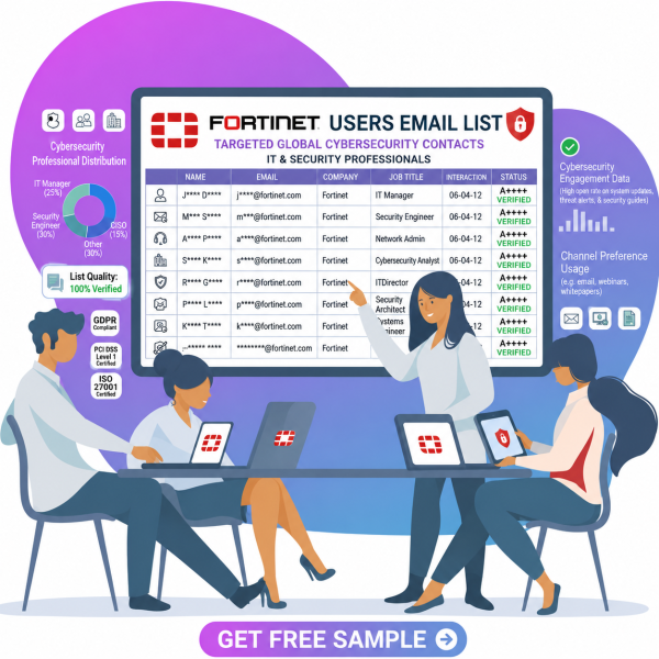 Fortinet Users Email List