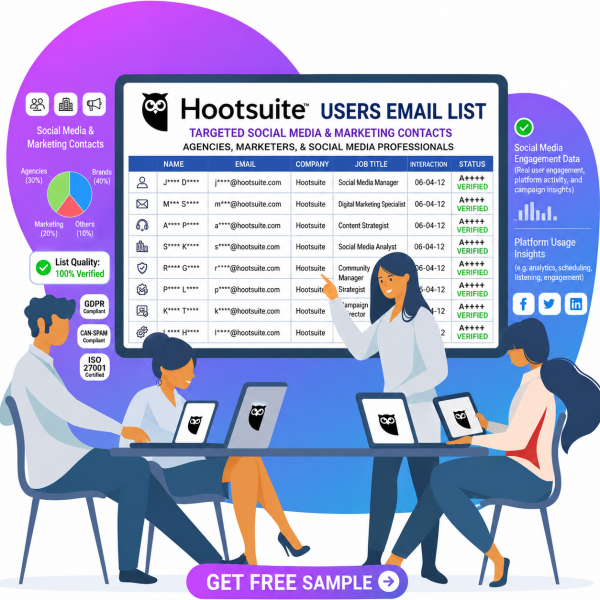 HootSuite Users Email List