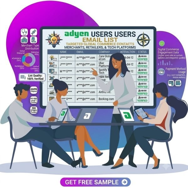 Adyen Users Email List